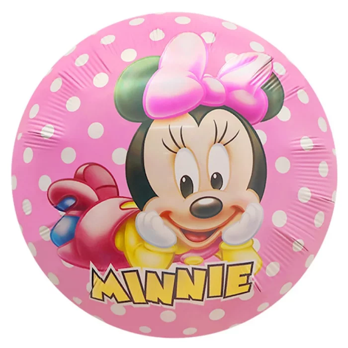 Balão de hélio Minnie de alta qualidade e durabilidade.Perfeito para festas temárias da Minnie em casa.Feito de alumínio