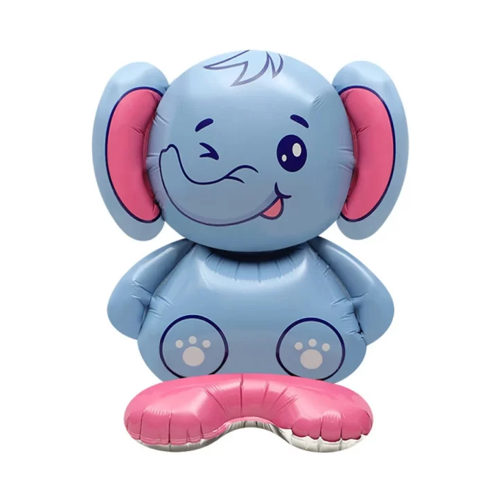 Balão com design único na forma de um elefante