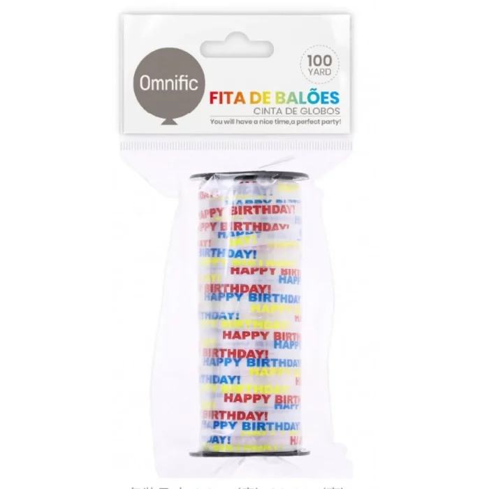 perfeita para decorações de festas.Com um comprimento impressionante de 100 metros