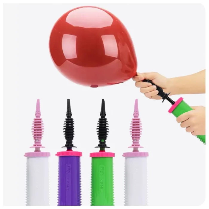 Esta bomba manual é perfeita para encher rapidamente balões de festa.Suporta uma variedade de balões