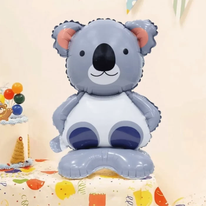 Elegante Balão Foil Airloonz com desenho de coala