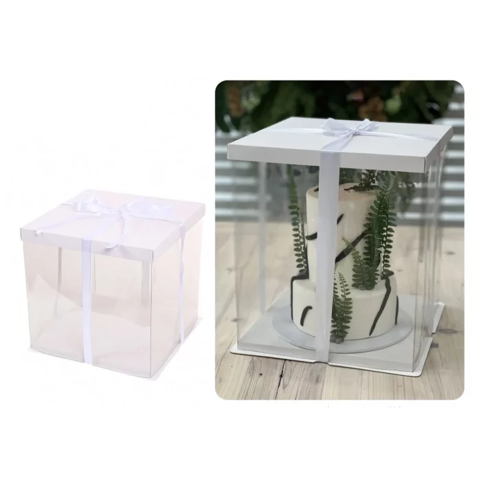 Oferecemos caixas para bolos de alta qualidade com medida de 31cm x 31cm x 30.5cm