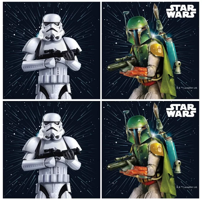 Guardanapos temáticos de Star Wars: Perfeitos para festas temáticas de Star Wars