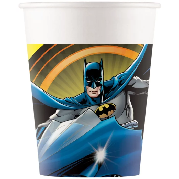 Pacote com 8 unidades de copos de papel de 200ml