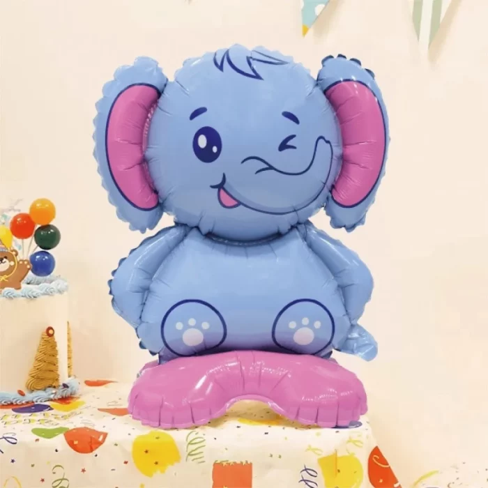 Balão Airloonz em formato de elefante com tamanho de 40*37cm