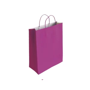 Este Saco de Papel Roxo de tamanho M é perfeito para qualquer festa ou evento