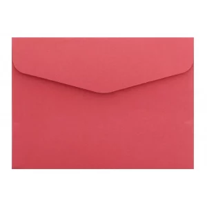 Pacote conveniente de 10 envelopes vermelhos de alta qualidade.Tamanho ideal de 18.4cm x 13.34cm