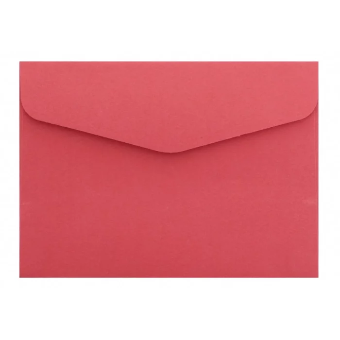 Pacote conveniente de 10 envelopes vermelhos de alta qualidade.Tamanho ideal de 18.4cm x 13.34cm