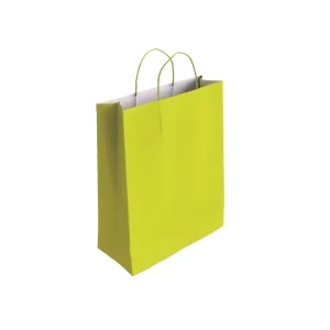 Saco de Papel Verde: A nossa principal característica é o atraente saco de papel verde que consegue captar a atenção de todos na festa.Tamanho S