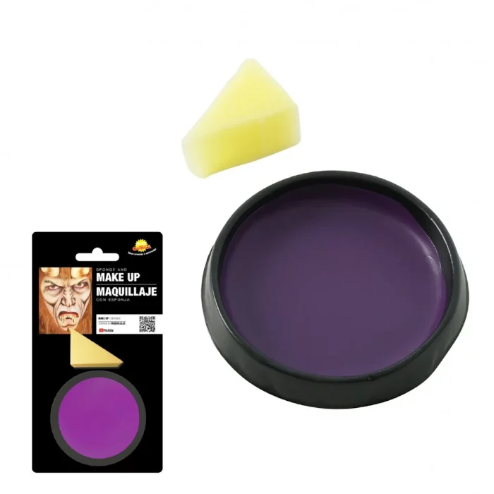 Maquillaje versátil: Este maquillaje con esponja lila es ideal para variados eventos