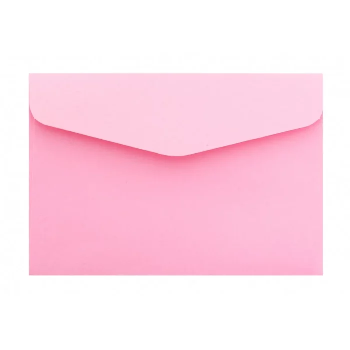 Pacote contém 10 envelopes rosa de alta qualidade