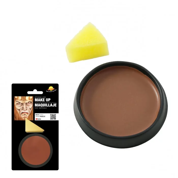Práctico maquillaje de barra con esponja para una fácil aplicación.Color marrón versátil que combina con una variedad de tonos de piel.El peso de 9g es ligero y portátil
