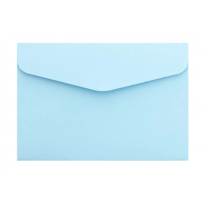 Pacote com 10 envelopes de alta qualidade na cor azul