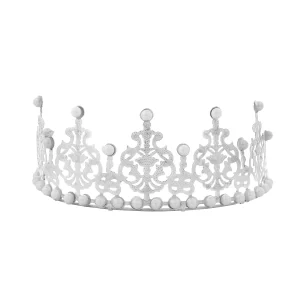 Feita com pérolas de alta qualidade e brilhantes em semicírculo que acrescentam glamour a qualquer roupa.Uma peça grandiosa e de bom gosto perfeita para casamentos