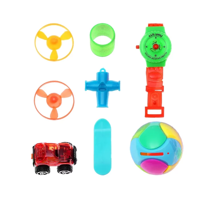 O nosso Kit de Mini Brinquedos Para Festa com Cofrinho é ideal para todo tipo de celebração