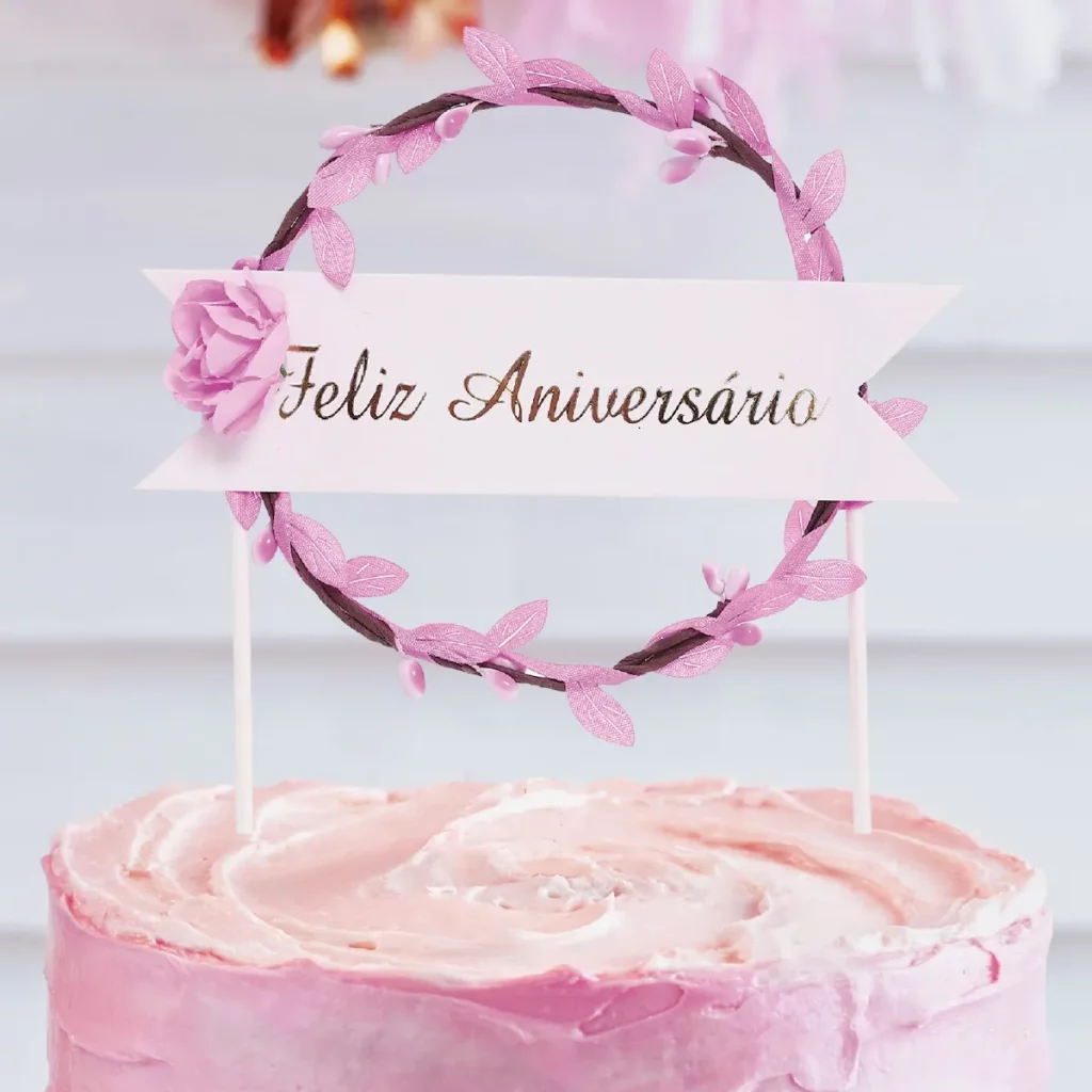 Perfeito para comemorações como aniversários e aniversários