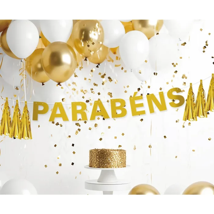 Ideal para celebrações de aniversário e aniversários