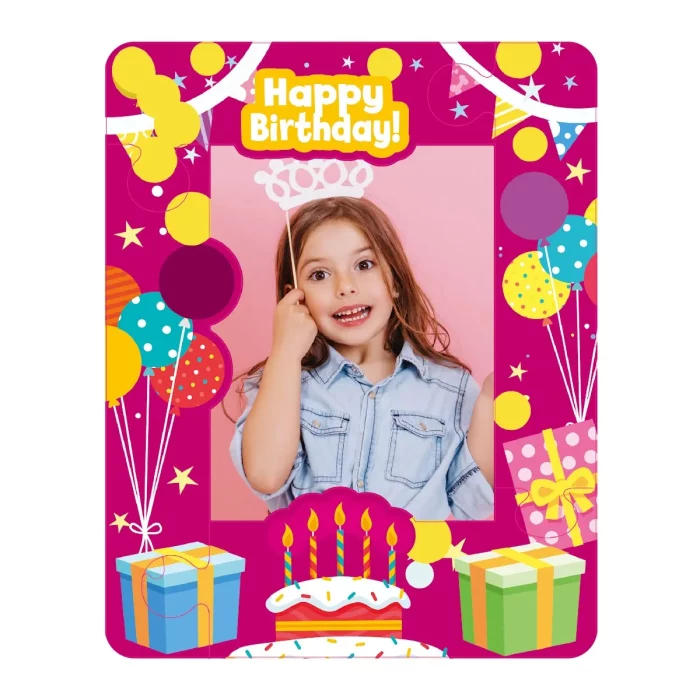 Ideal para aniversários e aniversários.Tamanho generoso de 75cm x 87.5cm