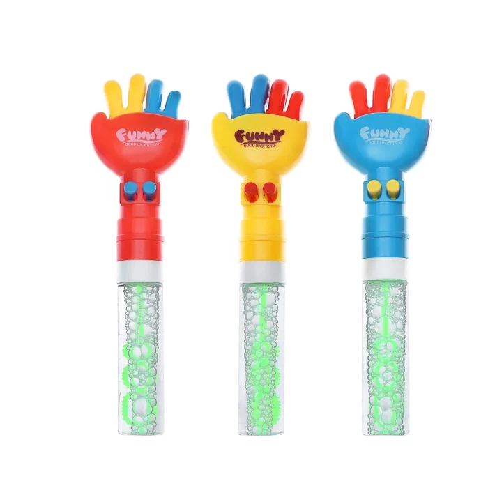 Conjunto de Varinhas de Bolhas: Este conjunto de brinquedos para festa inclui varinhas coloridas e duráveis que produzem bolhas fascinantes