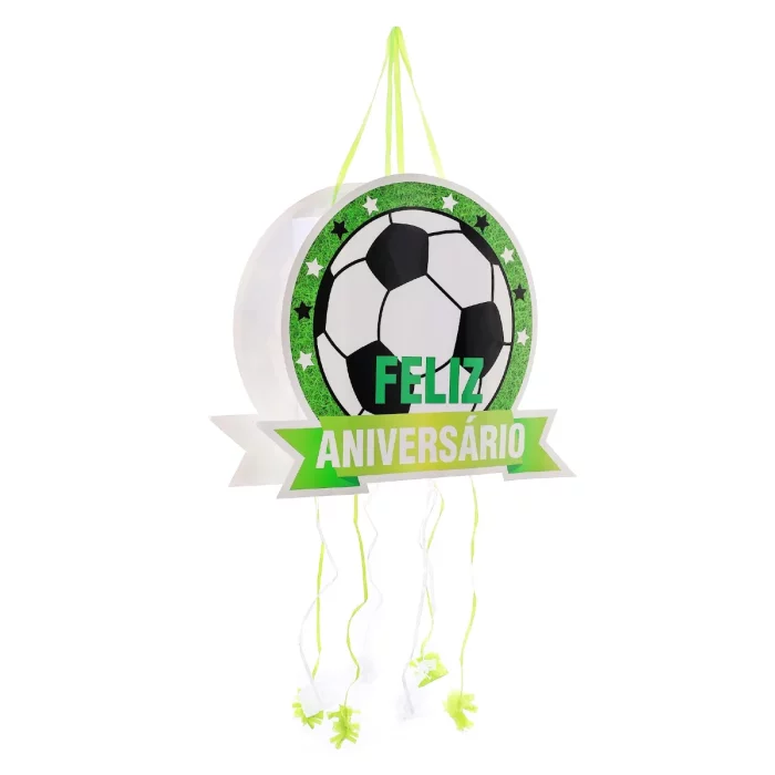 Saco surpresa espiral de futebol pinhata
